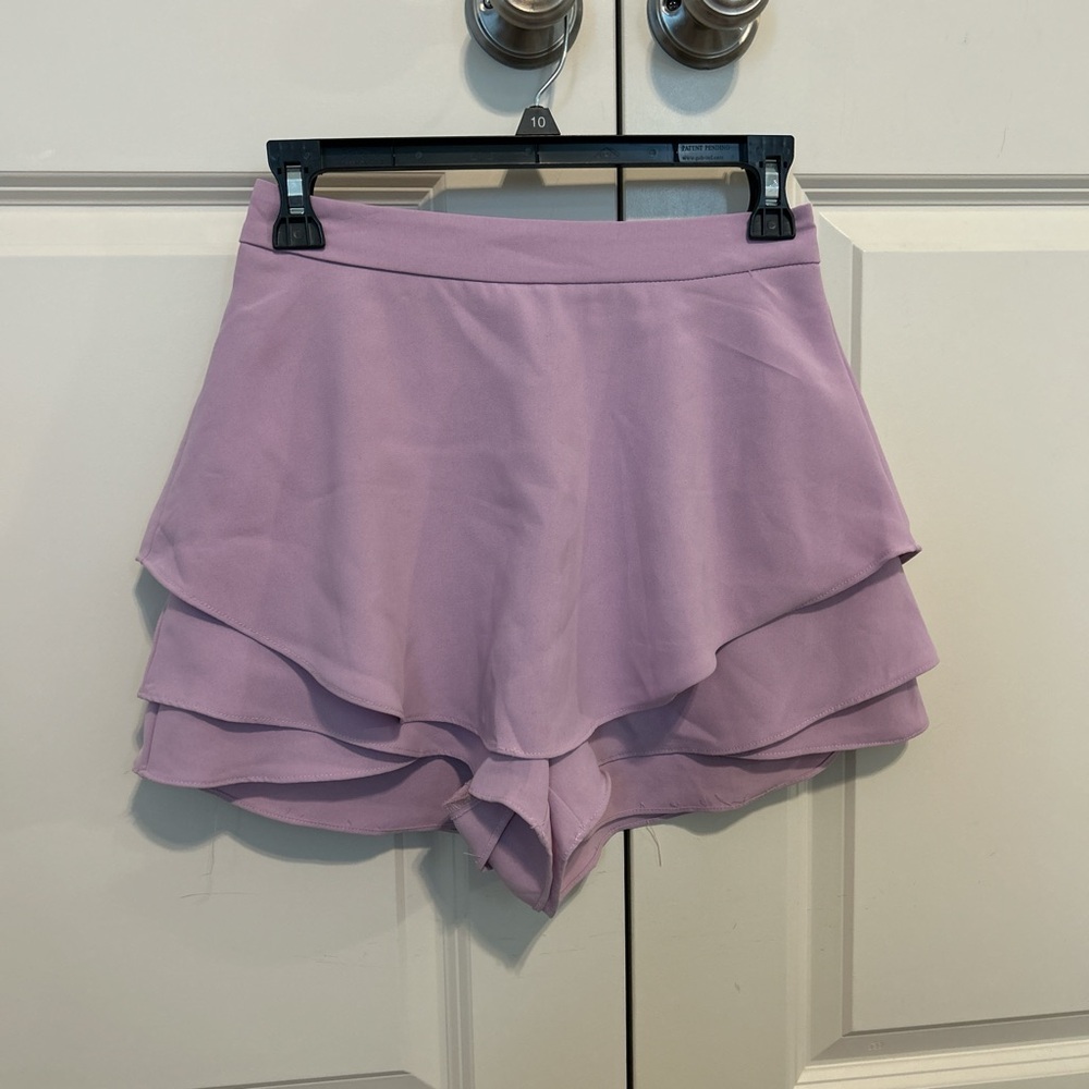 DO+BE Lilac Layered Women's Skorts